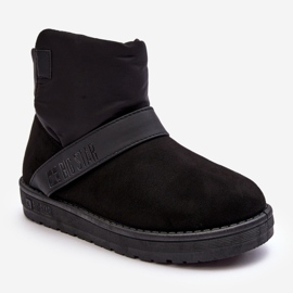 Botas de nieve con plataforma y aislamiento Big Star negras MM274151 negro 1