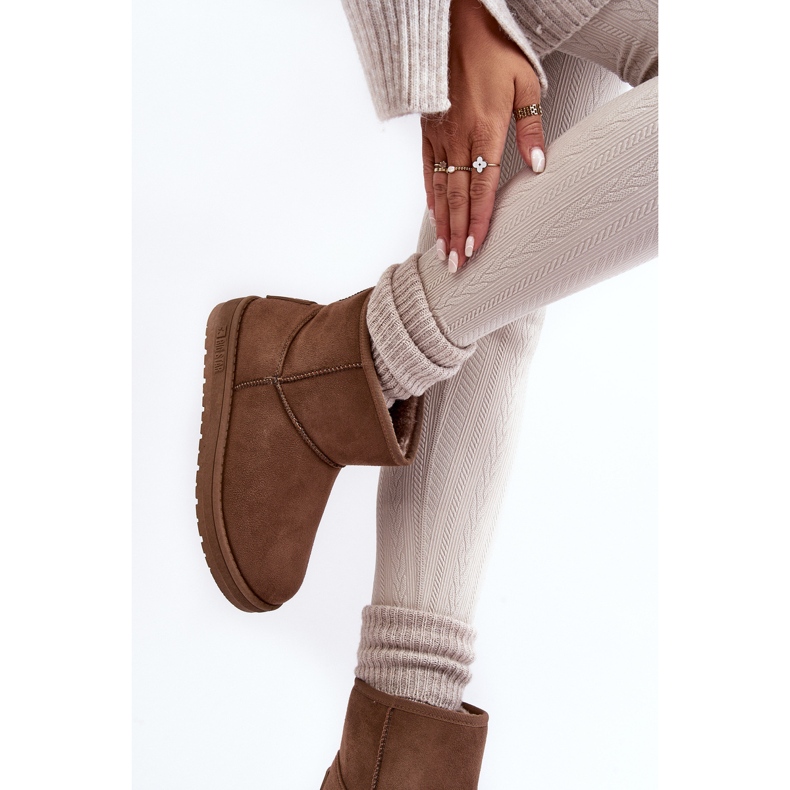 Botas de Nieve Mujer Aislante con Pelo Marrón Big Star MM274161 2