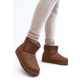 Botas de Nieve Mujer Aislante con Pelo Marrón Big Star MM274161 1