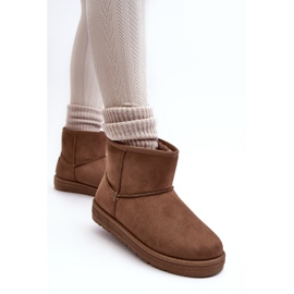 Botas de Nieve Mujer Aislante con Pelo Marrón Big Star MM274161 3