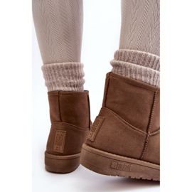 Botas de Nieve Mujer Aislante con Pelo Marrón Big Star MM274161 4
