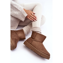 Botas de Nieve Mujer Aislante con Pelo Marrón Big Star MM274161 7