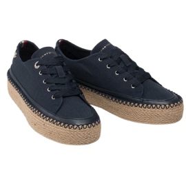 Zapatos Tommy Hilfiger Rope Vulc Sneaker W FW0FW06461 azul 2