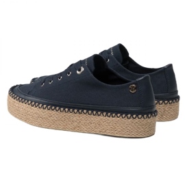 Zapatos Tommy Hilfiger Rope Vulc Sneaker W FW0FW06461 azul 3