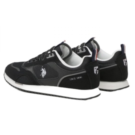 U.S. Polo Zapatos de la Asociación de Polo de EE. UU. Ethan M ETHAN001 negro 3