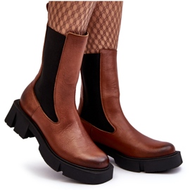 Botas Chelsea de Mujer Laura Messi 2693/229 Marrón 8