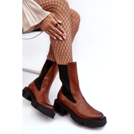 Botas Chelsea de Mujer Laura Messi 2693/229 Marrón 6
