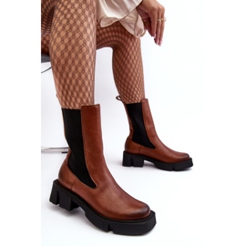 Botas Chelsea de Mujer Laura Messi 2693/229 Marrón 7