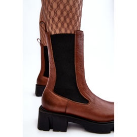 Botas Chelsea de Mujer Laura Messi 2693/229 Marrón 5