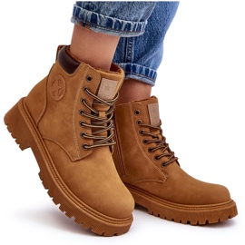 PE1 Botas con aislamiento de cuero Felizia color camel marrón 9