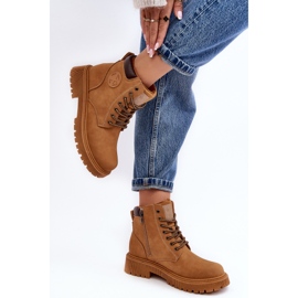 PE1 Botas con aislamiento de cuero Felizia color camel marrón 5