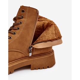 PE1 Botas con aislamiento de cuero Felizia color camel marrón 2