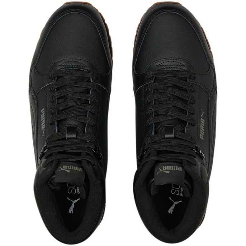 Zapatillas Puma St Runner v3 Mid LM 387638 06 negro 1 Zapatillas Puma St Runner v3 Mid LM 387638 06 negro 1