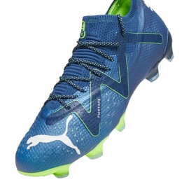 Zapatillas de fútbol Puma Future Ultimate Low FG/AG M 107359 03 azul 3