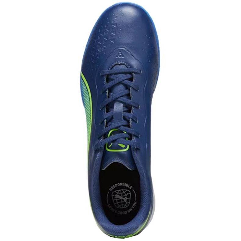 Zapatillas de fútbol Puma King Match Tt 107260 02 azul 1