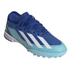 Zapatos de fútbol adidas X Crazyfast.3 Tf IE1569 azul 2