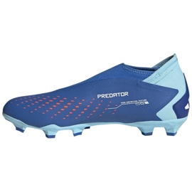 Botas de fútbol adidas Predator Accuracy.3 Ll Fg GZ0019 azul 1