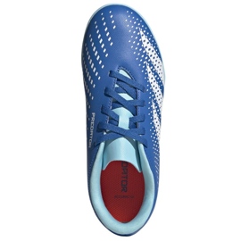 Botas de fútbol adidas Predator Accuracy.4 Tf Jr IE9443 azul 3
