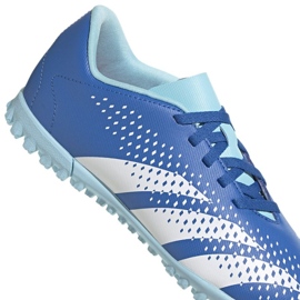 Botas de fútbol adidas Predator Accuracy.4 Tf Jr IE9443 azul 5