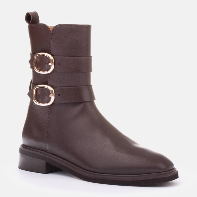Marco Shoes botines louise marrón 1