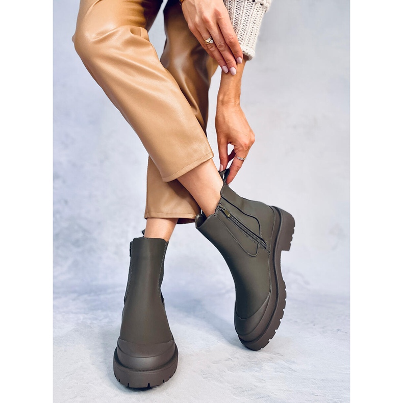 Botas Jodhpur Carey Verde 1