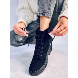 Botas con cordones Kelis Black negro 2 Botas con cordones Kelis Black negro 2