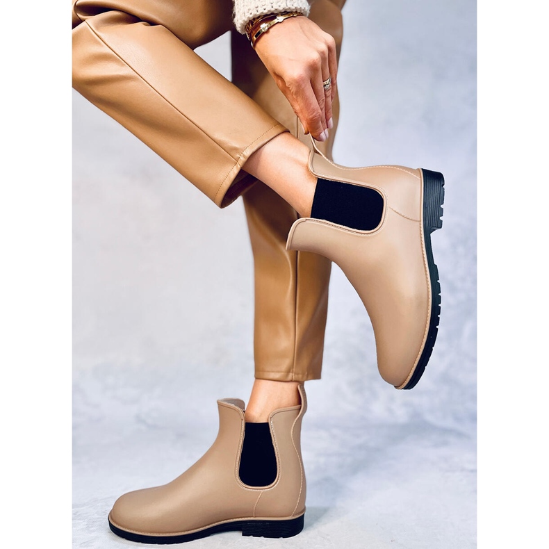 Chanclos mujer Jodhpur Foxy Khaki beige 1