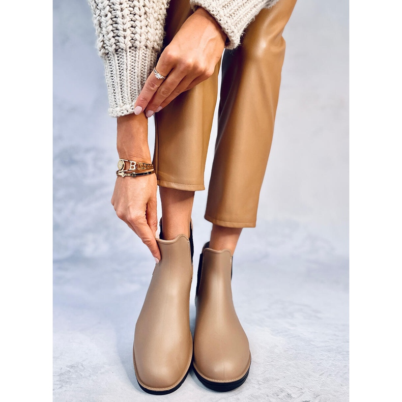 Chanclos mujer Jodhpur Foxy Khaki beige 2