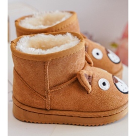 FR1 Botas de Nieve Infantiles Aislante Camel Vavena marrón 3