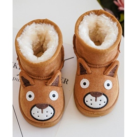FR1 Botas de Nieve Infantiles Aislante Camel Vavena marrón 4