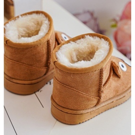 FR1 Botas de Nieve Infantiles Aislante Camel Vavena marrón 5