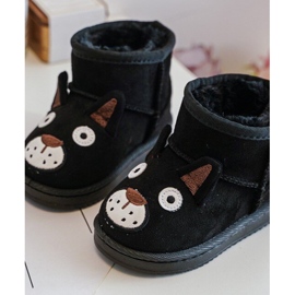 Botas de nieve aislantes Vavena para niños en color negro 2