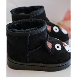 Botas de nieve aislantes Vavena para niños en color negro 3