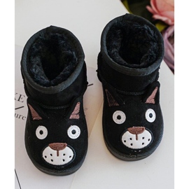 Botas de nieve aislantes Vavena para niños en color negro 4