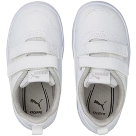 Zapatillas Puma Courtflex v2 V Inf Jr 371544 04 blanco 2