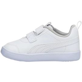 Zapatillas Puma Courtflex v2 V Inf Jr 371544 04 blanco 3