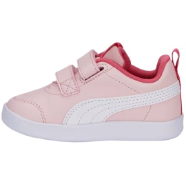 Zapatillas Puma Courtflex v2 V Inf Jr 371544 25 rosado 3