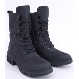 Botas Jewel de nailon negro 1