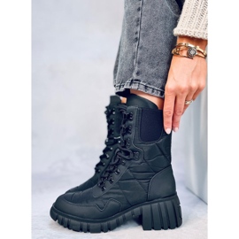 Botas Jewel de nailon negro 3