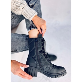 Botas Jewel de nailon negro 5