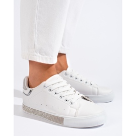 Deportivas blancas de mujer Shelovet blanco 1