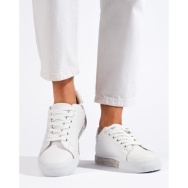 Deportivas blancas de mujer Shelovet blanco 3