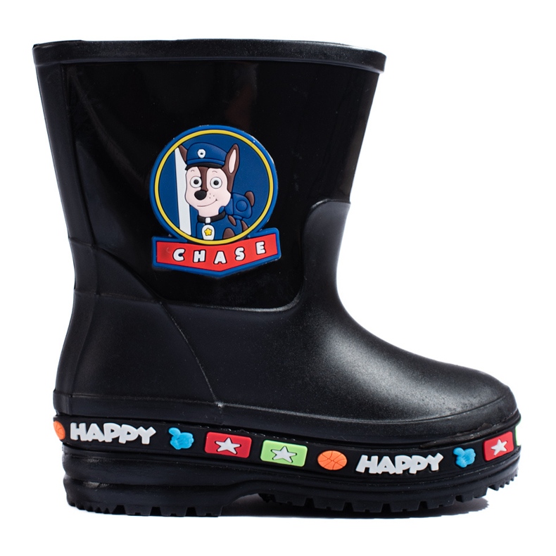 Botas de agua infantiles Shelovet negras negro 1