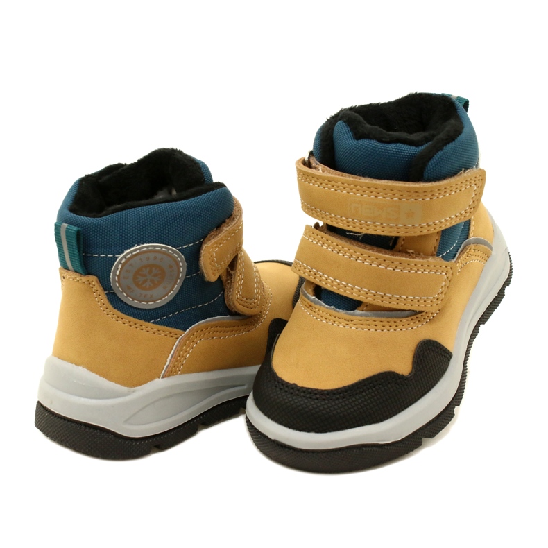 Botas para niños Camel News 22DZ23-5250 amarillo 3 Botas para niños Camel News 22DZ23-5250 amarillo 3