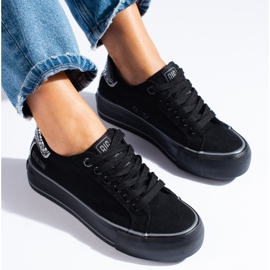 Zapatillas de mujer Big Star KK274036 negro 2