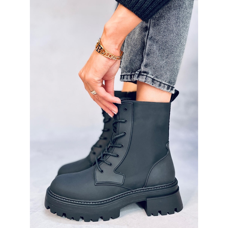 Botas con cordones Tamar Negro 1 Botas con cordones Tamar Negro 1