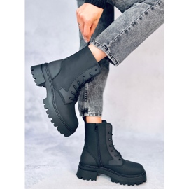 Botas con cordones Tamar Negro 3