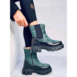 Botas de nieve con aislamiento Milan Green verde 2