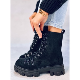 Botas de trabajo con cordones Conor Black negro 3