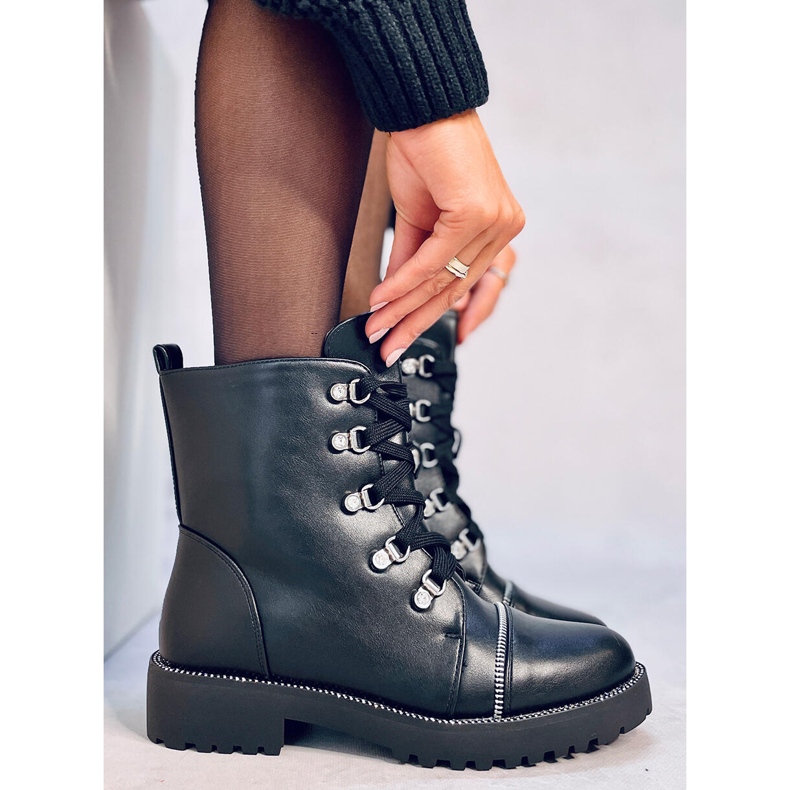 Botas militares Balboa Negras negro 1